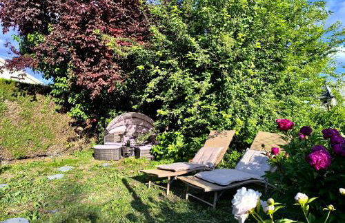 L'Écrin des Arts - appartement avec jardin au coeur de la Côte des Blancs - Foto 33