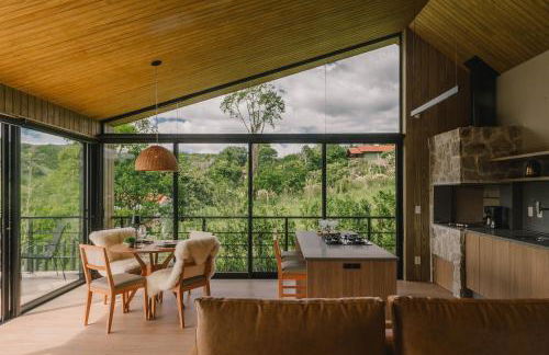 Elegante bangalô de campo 1- Taquaras Huts - Foto 26