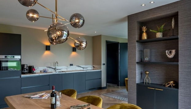 Modern 6-person Villa in De Cocksdorp, Texel - Foto 3, Sala de estar