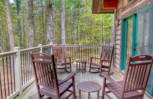 ADK Cabin with Hot Tub, Near Whiteface, Lake Placid, Fire Pit, Game Rm - Foto 23