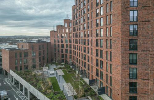 Superior 1 Bed Apartment By Leeds Train Staiton - Foto 23