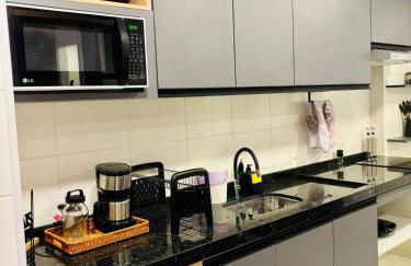 Studio Luxuoso Cama Queen Ar Condicionado e Cozinha Completa - Photo 15