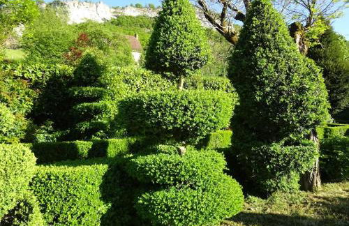Séjour à deux au Château d'Autoire, studio de charme, tonnelle, vue vallée et village - Foto 8