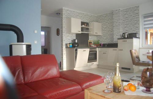 Behagliches Ferienhaus Zaunkönig -mit Kamin und Sauna- Blick über das romantische Bodetal - Foto 6