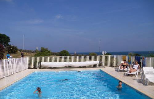 Rez de jardin 5 pers avec piscine, vue directe sur la plage à 40 m - Foto 17