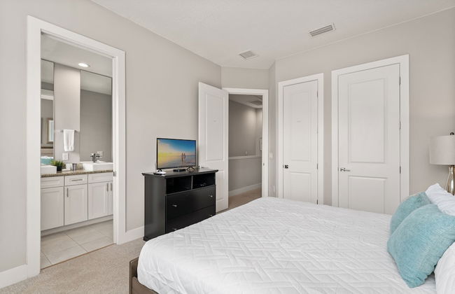 4 BR 4 BA Villa 5min Disneyworld 1804ft Gym - Foto 56