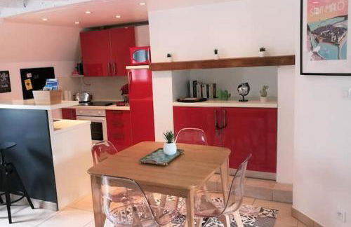 Duplex Saint Malo Saint Servan plage à 100m Intra Muros à 7min à pied - Foto 4