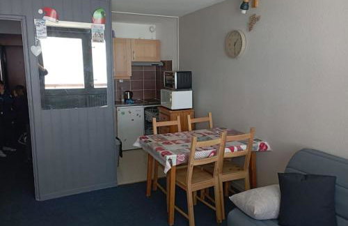 Studio 4 couchages La mongie tout confort pied des pistes - Foto 2