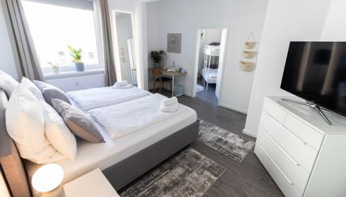81qm Wohnung für 6 Gäste - 3 Zimmer Hannover List nahe Messe & Zentrum - Foto 3