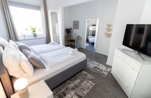 81qm Wohnung für 6 Gäste - 3 Zimmer Hannover List nahe Messe & Zentrum - Foto 3