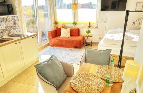 Zentrales Studio in Würzburg mit Dachterrasse und Tiefgarage - Foto 2