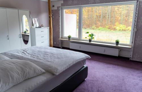 Marburg Apartment entspannter Erwin in ruhiger Waldrandlage mit Balkon und Kamin - Foto 9