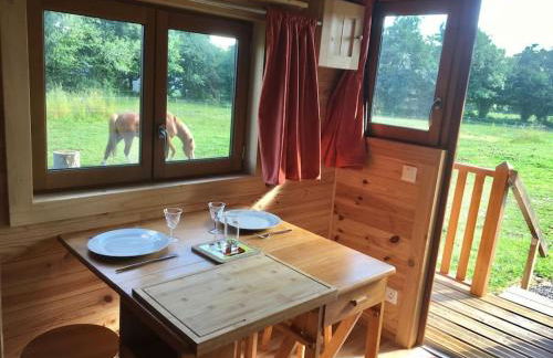 Vue Poneys, 40min Mt St Michel 30min Mer Draps Serviettes Baie Normandie Cottage - Foto 19