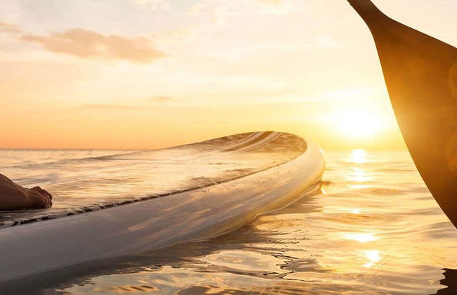 Paddle surf ao entardecer - Foto 5