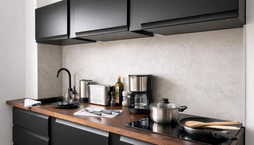 Stilvolles Studio für bis zu 6 Gäste - Balkon & Parkplatz - Foto 3, stove