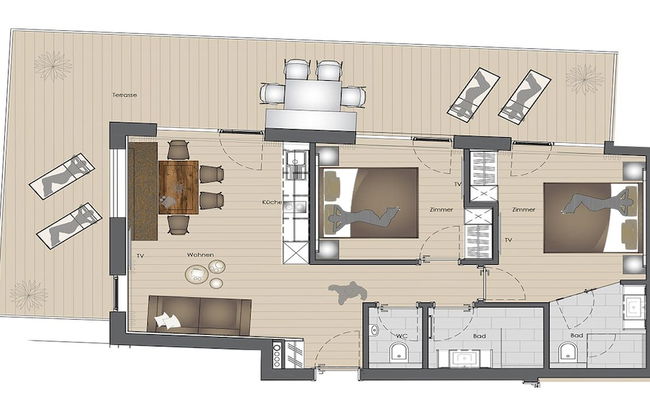 Platzhirsch Apart & Mayrhofen - Foto 37