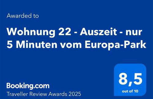 Ferienwohnung Auszeit - wunderschön übernachten nur 5 Minuten vom Europa-Park - Foto 17
