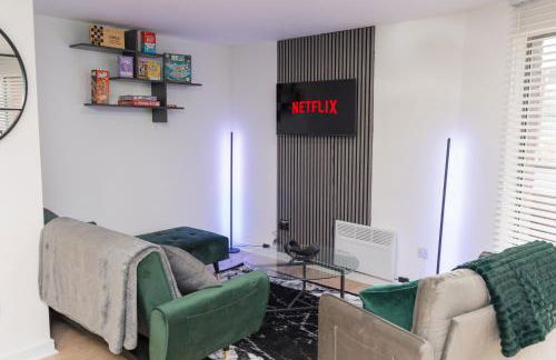 Game-Night Apartment Walk to Wolverhampton Centre - Foto 2