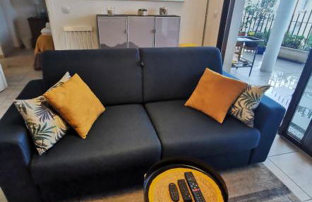 1BR Apartment T2 54m2 Onde Marine 2nd floor Lift Wifi AC Parking - Foto 20