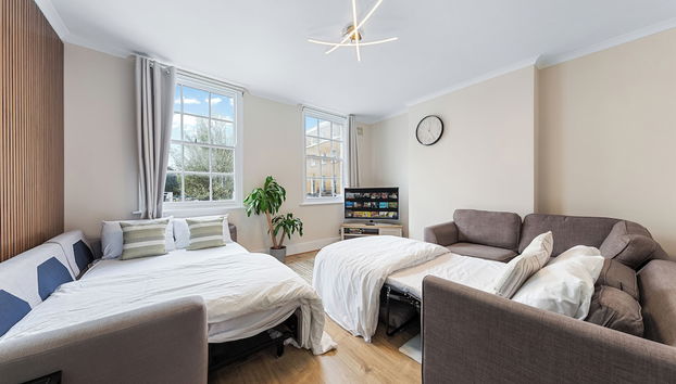 Serviced Duplex in Paddington, near Hyde Park Marble Arch, W2 London - Foto 4, Habitación