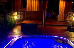 Chalés Praia do Rosa piscina compartilhada - Foto 71