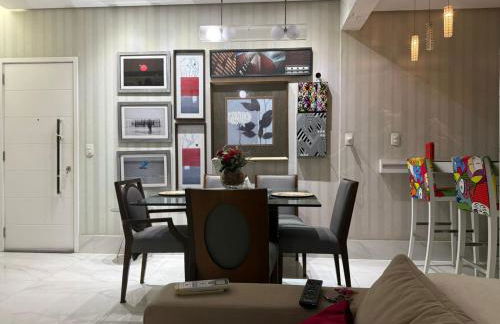 Apartamento completo com 3 SUÍTES - Piscina, Academia, Varanda Gourmet com uma vista privilegiada - Hospedagem à altura da COP30 - Foto 8