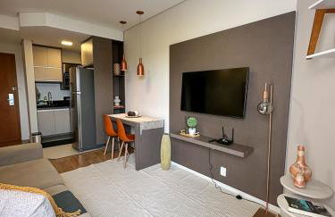 Summit Flat, ótima localização, limpeza diária, academia e piscina - Foto 5