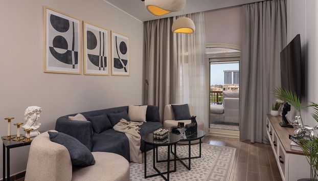 Sala de estar do lobby