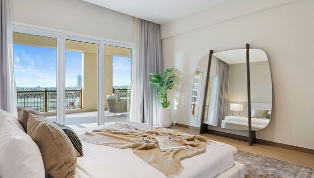 3BR Apt w Direct access to Nakheel Mall - Foto 5, Habitación