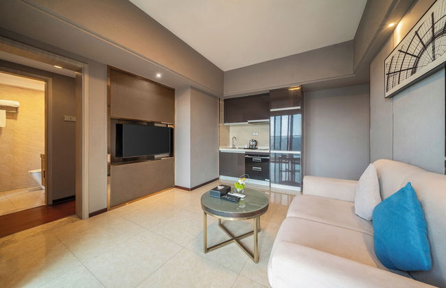 Poltton International Apartment (Foshan Zumiao Lingnan Tiandi Branch) - Foto 27