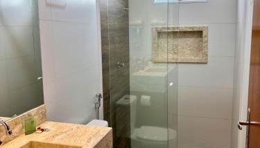 Studio Premium Araxá - Estacionamento Grátis, Ar-condicionado e Wi-Fi Rápido - Foto 5, Shower