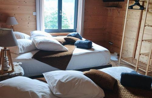 Chalet Bois le Havre du sotrè Gérardmer Sauna panoramique jacuzzi 14 personnes et 1 bébé - Photo 23