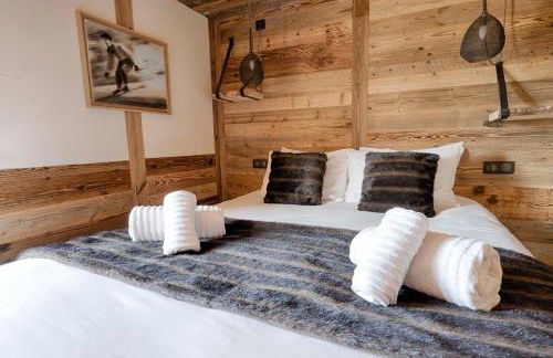 Chalet Le Perchoir, Spa, Sauna, sur les pistes - Foto 13