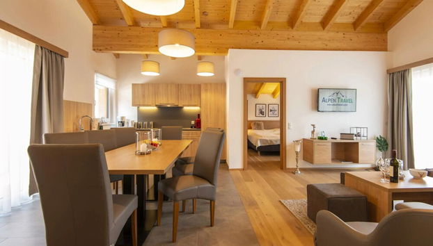 Penthouse in Wagrain Near Grafenberg Lift - Foto 4, Sala de estar