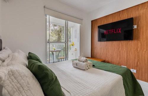 Studio Conforto com Piscina e Ar condicionado - Foto 2