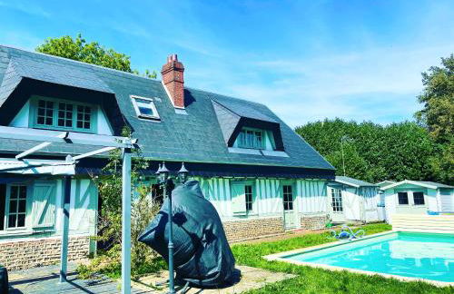 Beautiful Normandy Longere, billiards, heated pool - Foto 1