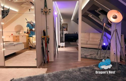 Dragon’s Nest: Cozy & modern attic loft Nuremberg - Foto 46