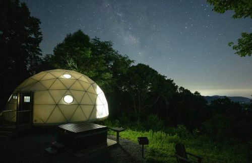 Asheville Luxury Glamping Dome - Mountain Views, and Hot Tub! - Foto 3