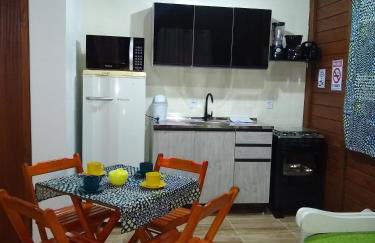 Chalés Praia do Rosa piscina compartilhada - Foto 50