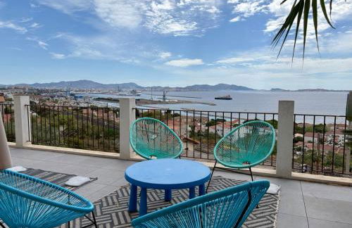 Superbe terrasse avec vue panoramique sur la mer - Foto 15