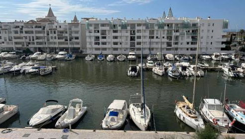 Precioso piso con vista al canal y piscina en roses AV-69 - Foto 2, Other