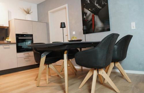 Paderborn-Oase mit Kamin-Balkon-Stilvolles Zuhause-24 -7 Self Check in, kostenloser Parkplatz - Foto 19