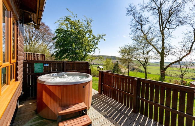 Douglas Fir Lodge With Hot Tub Near Cupar, Fife - Foto 30