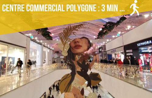 SYLOU - Centre historique, 4 personnes, Climatisation, Netflix, Comédie, Tramway, Gare - Foto 39