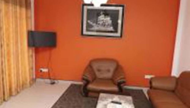 Coin salon dans le hall