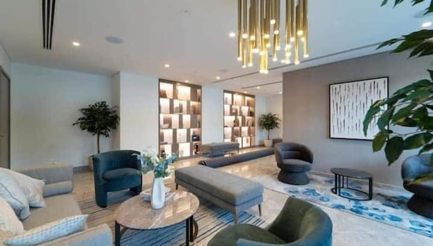 Zona de estar del vestíbulo