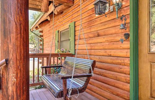 Stunning Log Cabin with Great Views, Firepit, Deck near Twain Hart - Foto 22