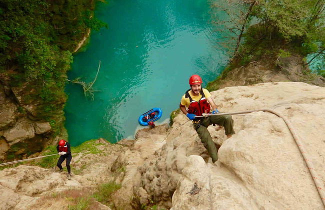 Rappel and Waterfall Jumping in the Huasteca Cascades - Photo 5