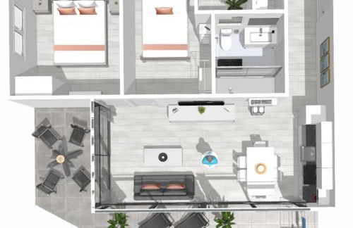 Roses Apartments Sea View 2habitaciones - Foto 4