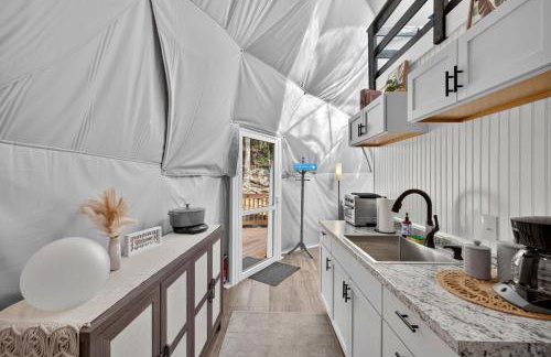 Glamping dome w fire pit & BBQ stargazing - Foto 13